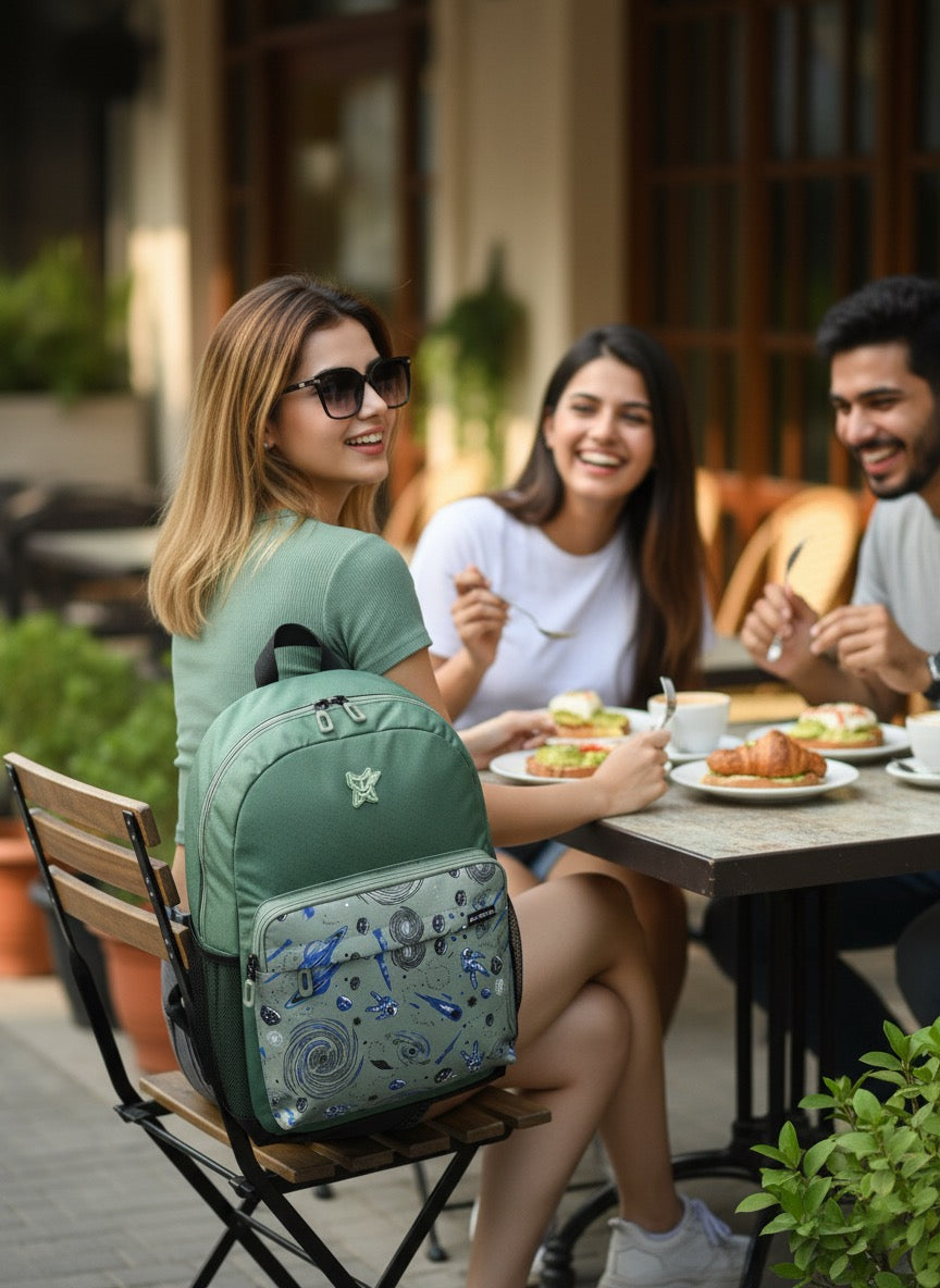 Arctic Fox Galaxy Sea Spray Backpack