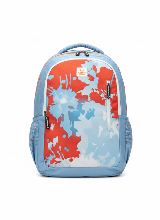 Nasher Miles Biology Blue & Orange Backpack